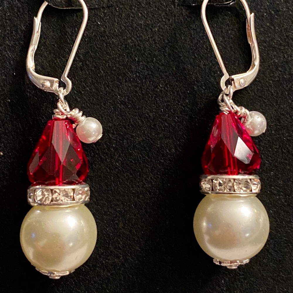 Christmas Santa Earrings